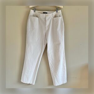 LAUREN by RALPH LAUREN Chino Pants in ecru white